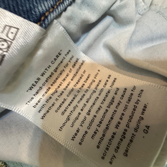 92% Cotton Good American Bootcut Jeans - US 14 / 32 - Picture 14 of 14